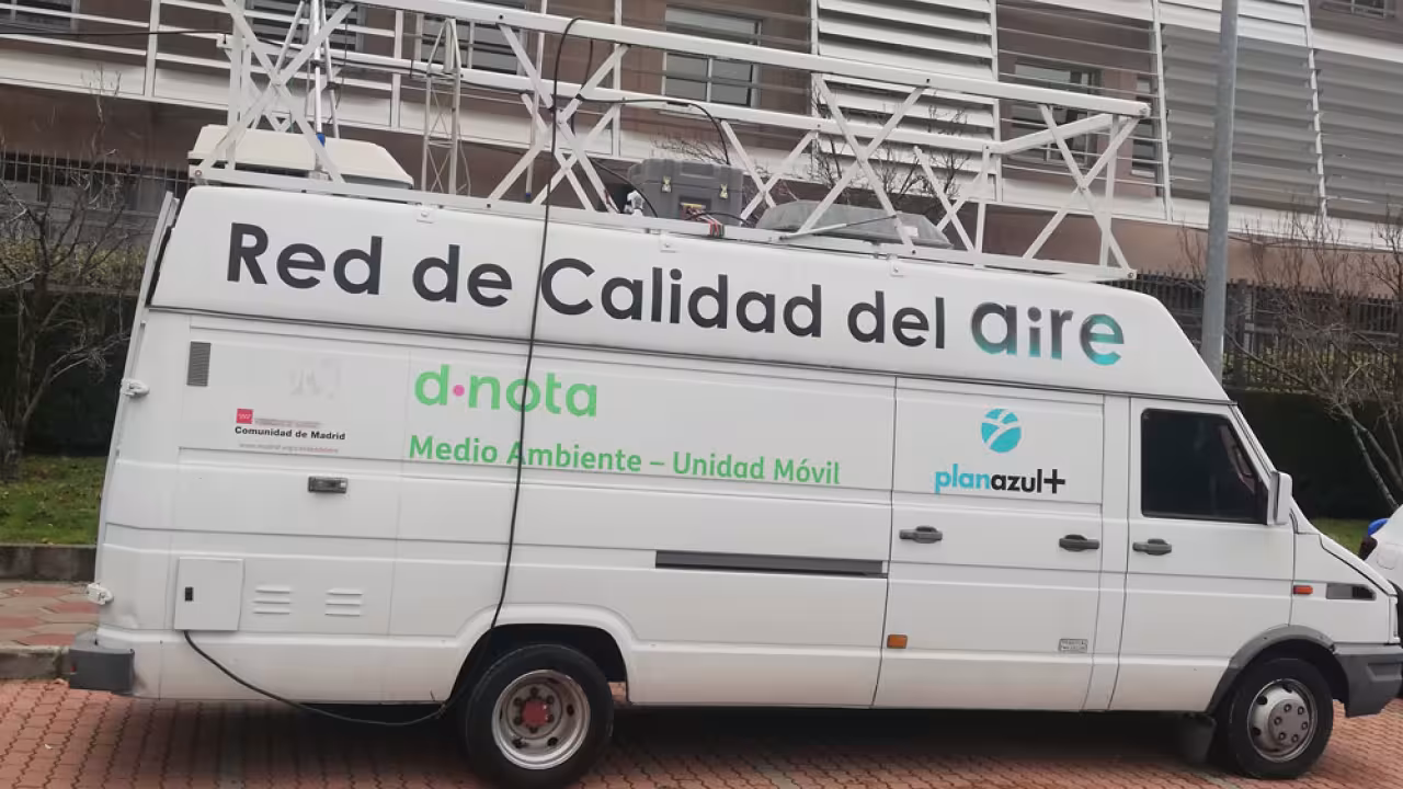 Unidad móvil de calidad del aire
