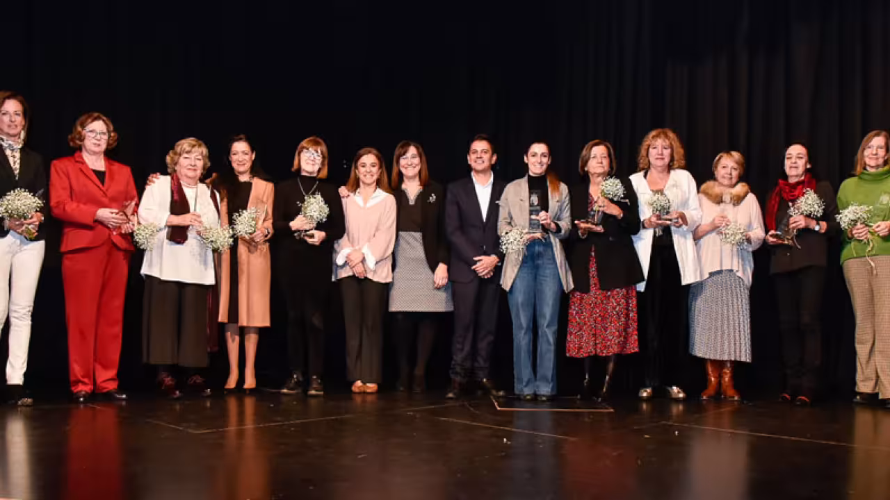 Homenajeados en el Día del Docente