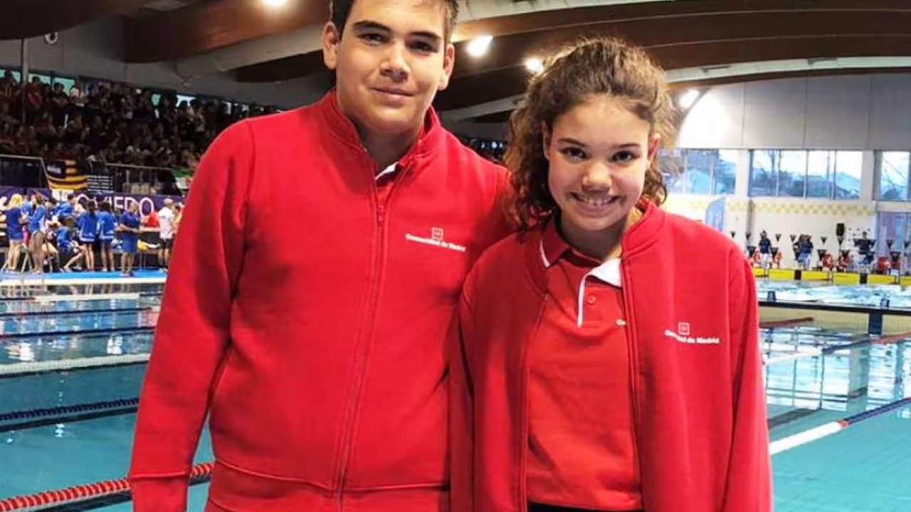 Los nadadores Jimena Mazón y Jorge Martínez terminan el Campeonato de España Alevín por Selecciones con una brillante participación