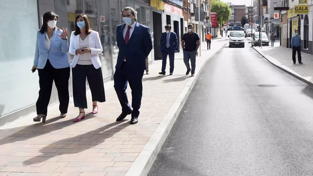 Inauguración remodelación calle Sagunto