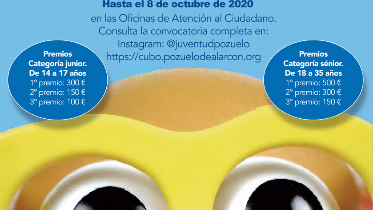 Cartel Crea Joven Pozuelo