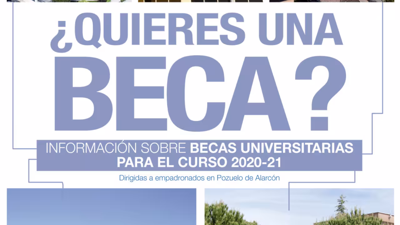 Cartel becas