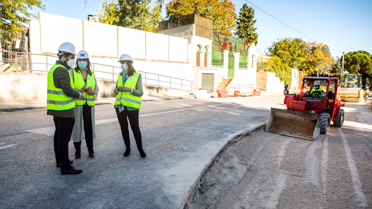 Visita a las obras de Fernandez Golfín