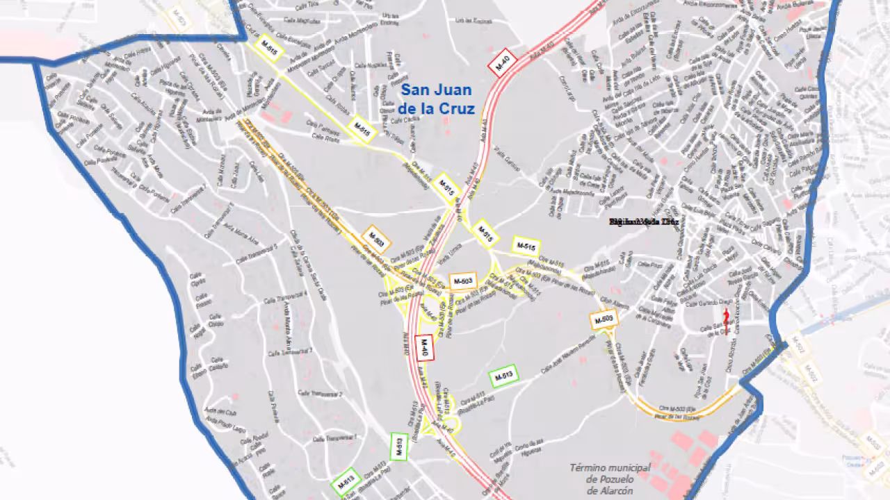 Mapa de zona restringida