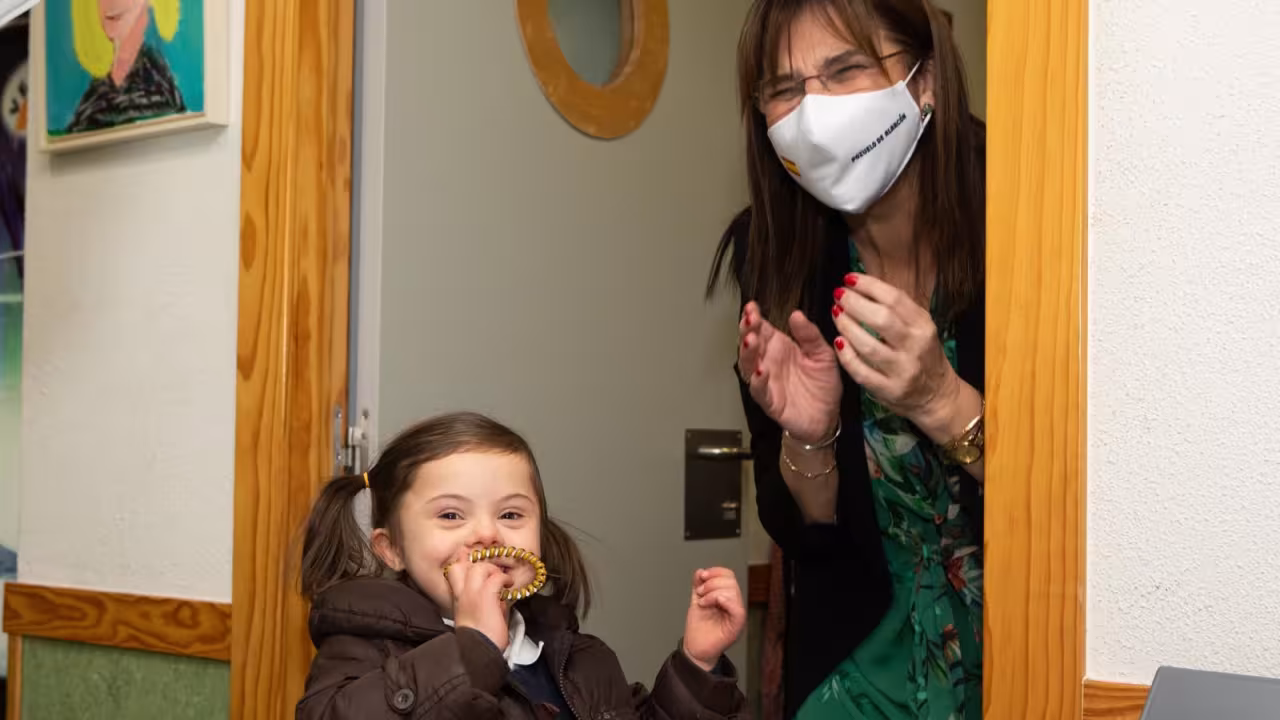 La alcaldesa de Pozuelo, Susana Pérez Quislant, en la conmemoración del Día Internacional de la Discapacidad