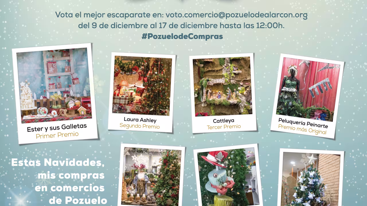 CARTEL CONCURSO ESCAPARATISMO 2020