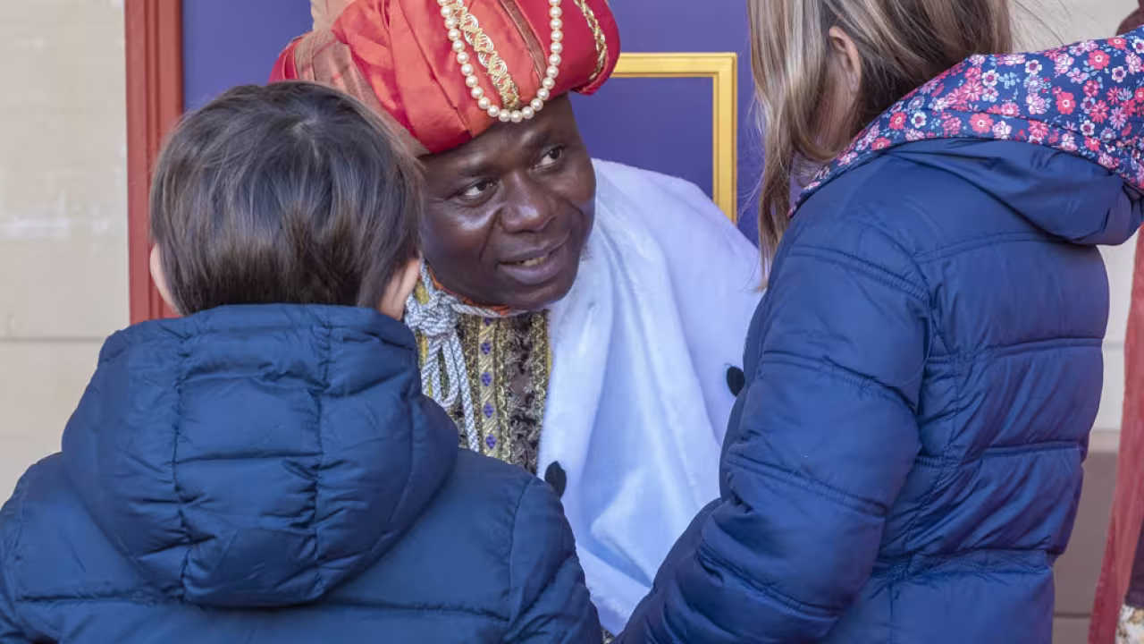 Entrega de cartas a los Reyes Magos