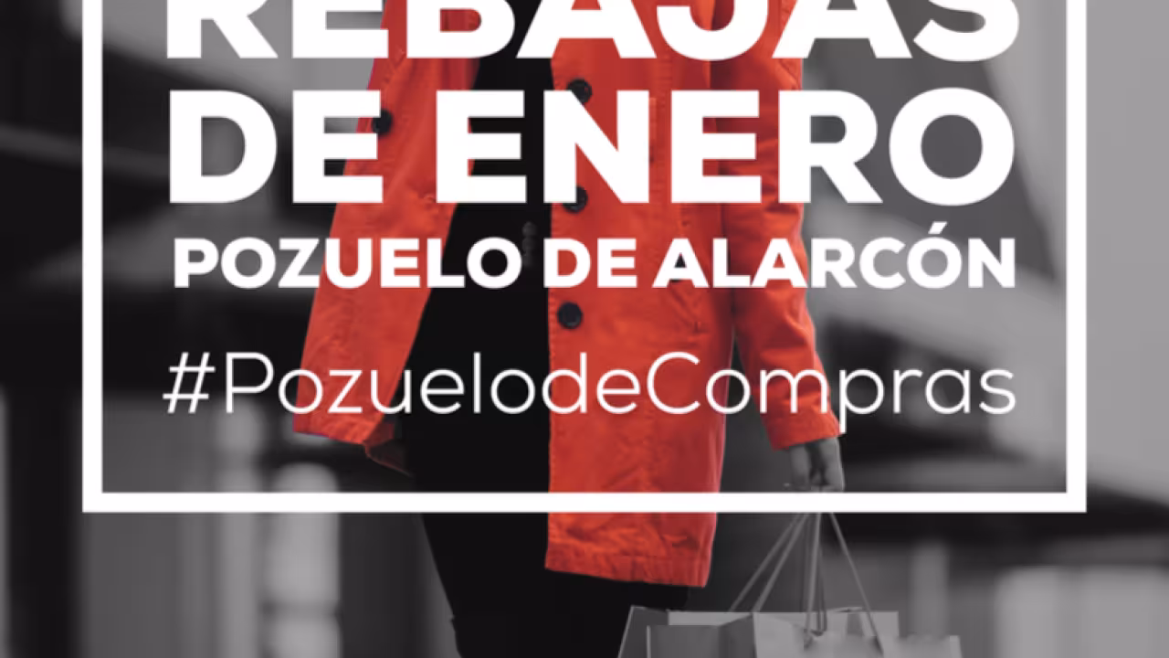 cartel rebajas enero