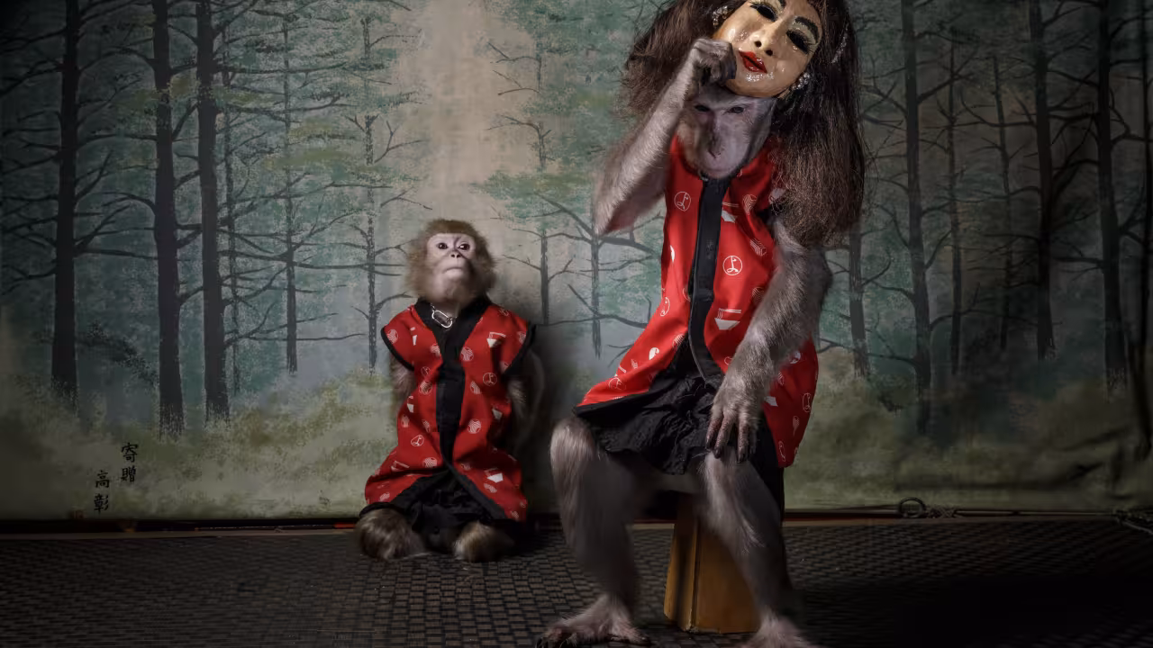 FOTO Jasper Doest. Mascara de mono