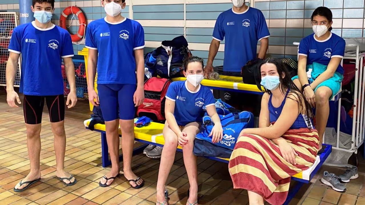 Javier Ayllón se proclama campeón de Madrid de natación alevín de invierno
