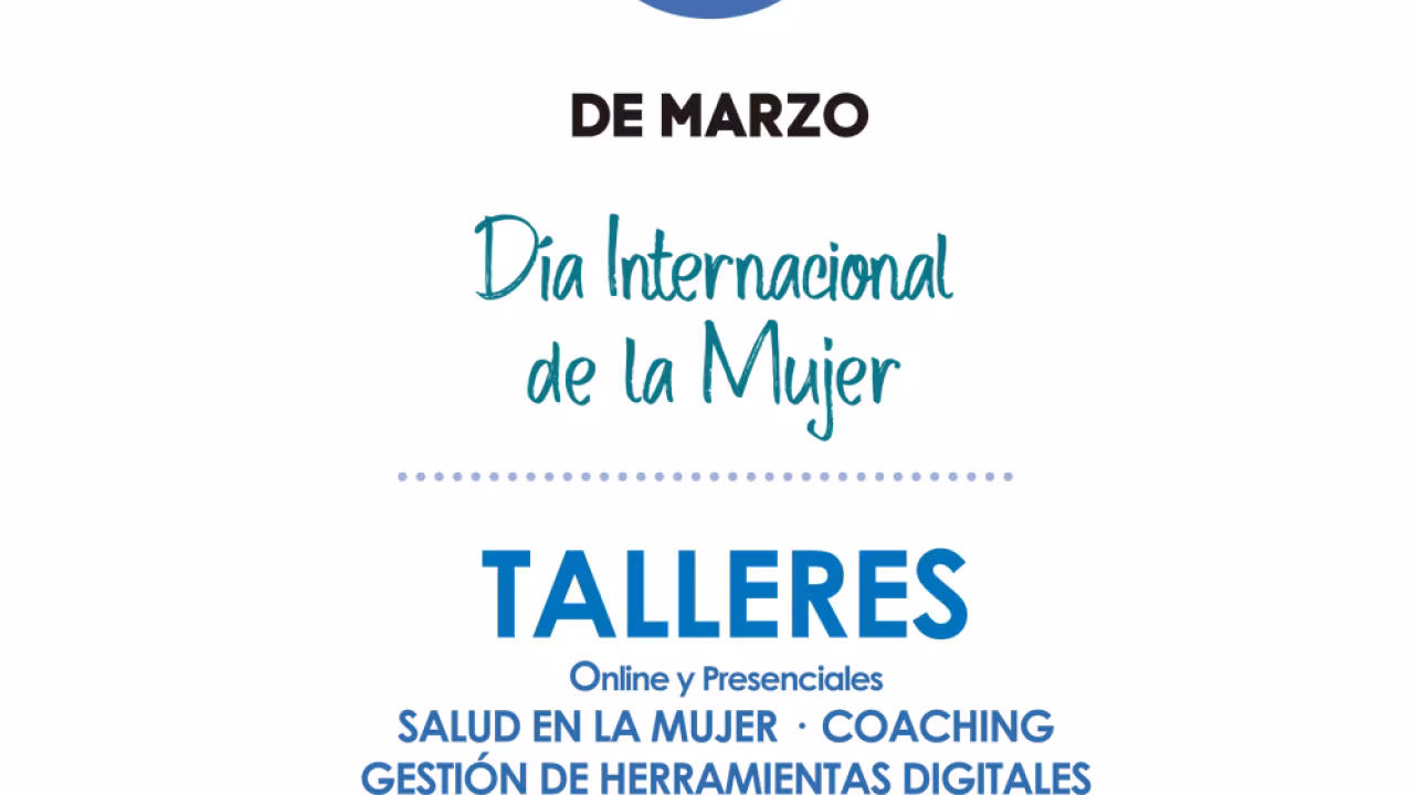 Cartel 8 de marzo Día Internacional de la Mujer