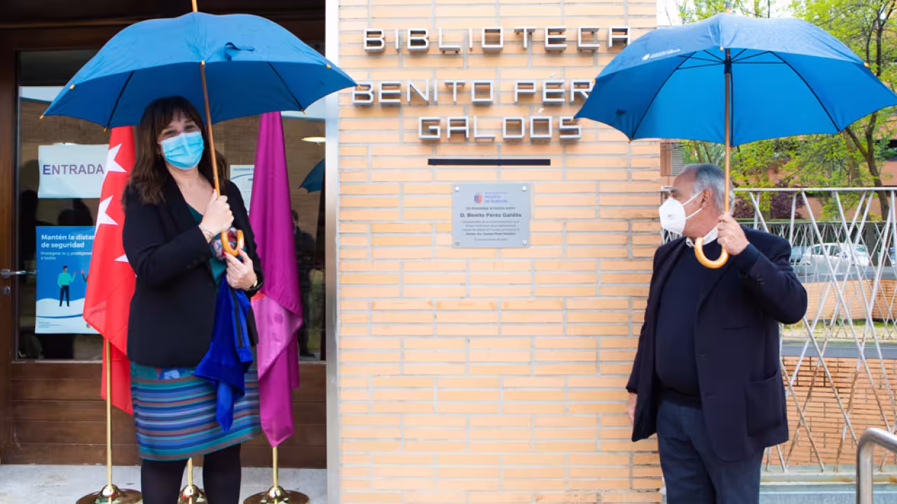 La Biblioteca Volturno pasa a llamarse Biblioteca Benito Pérez Galdós