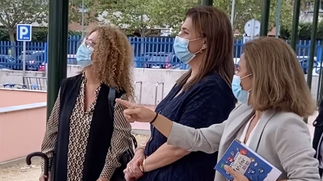 Visita colegio obras verano