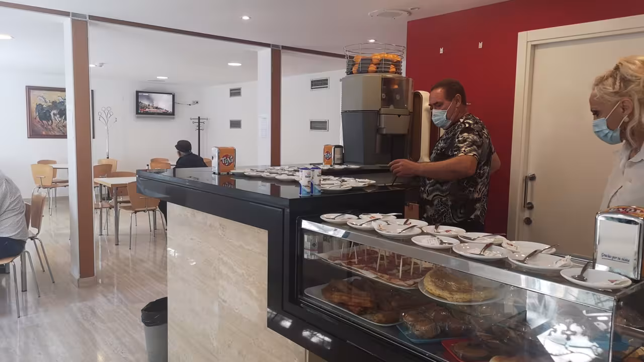 cafetería centro municipal de mayores padre vallet