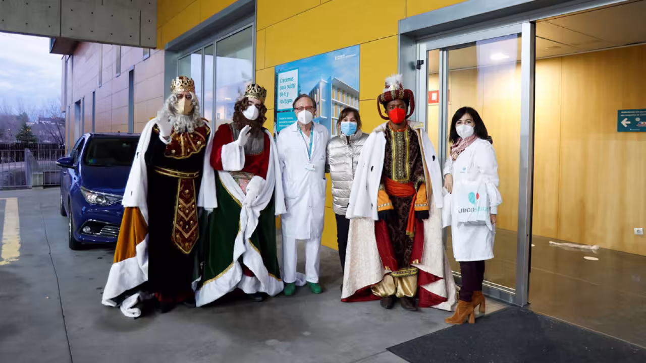 Visita Reyes Magos hospital Quirón