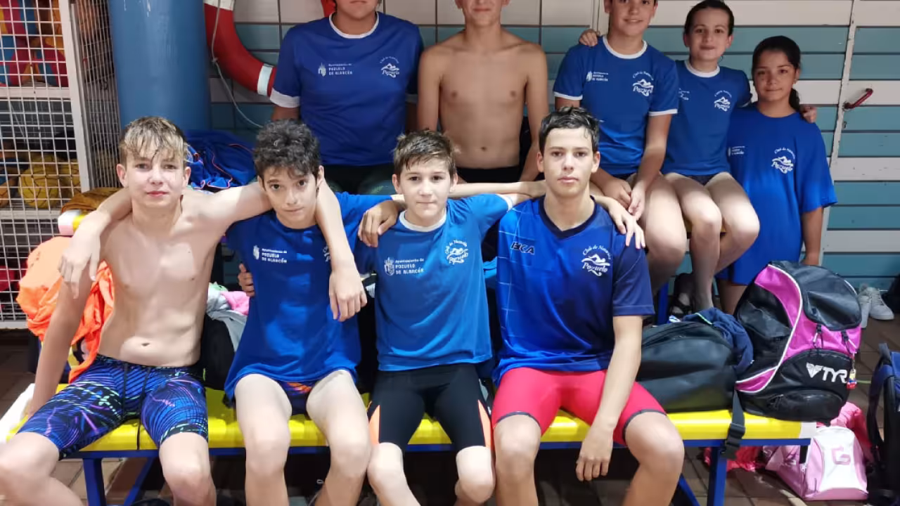 Seis medallas de oro para el CN Pozuelo en el Campeonato de Madrid Alevín
