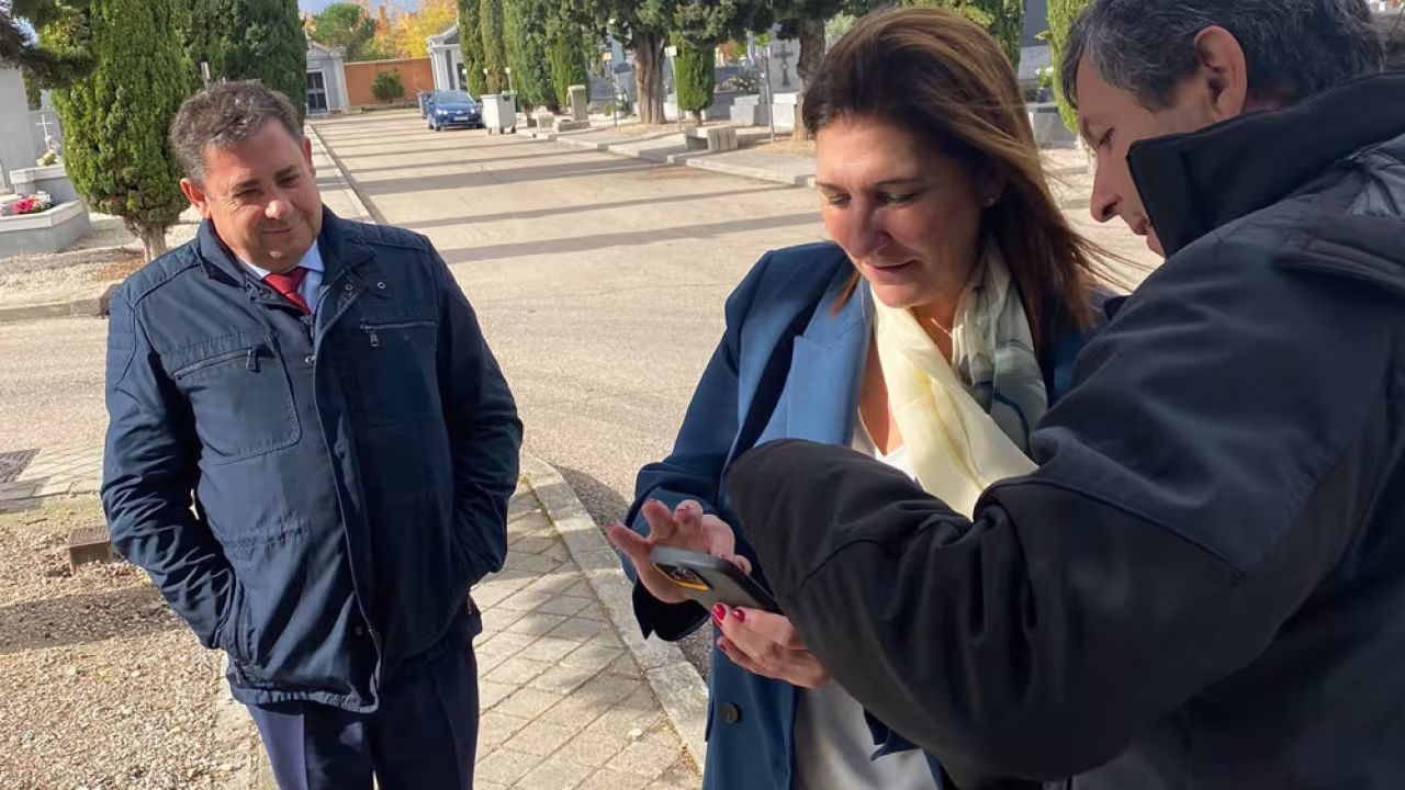 Código QR cementerio