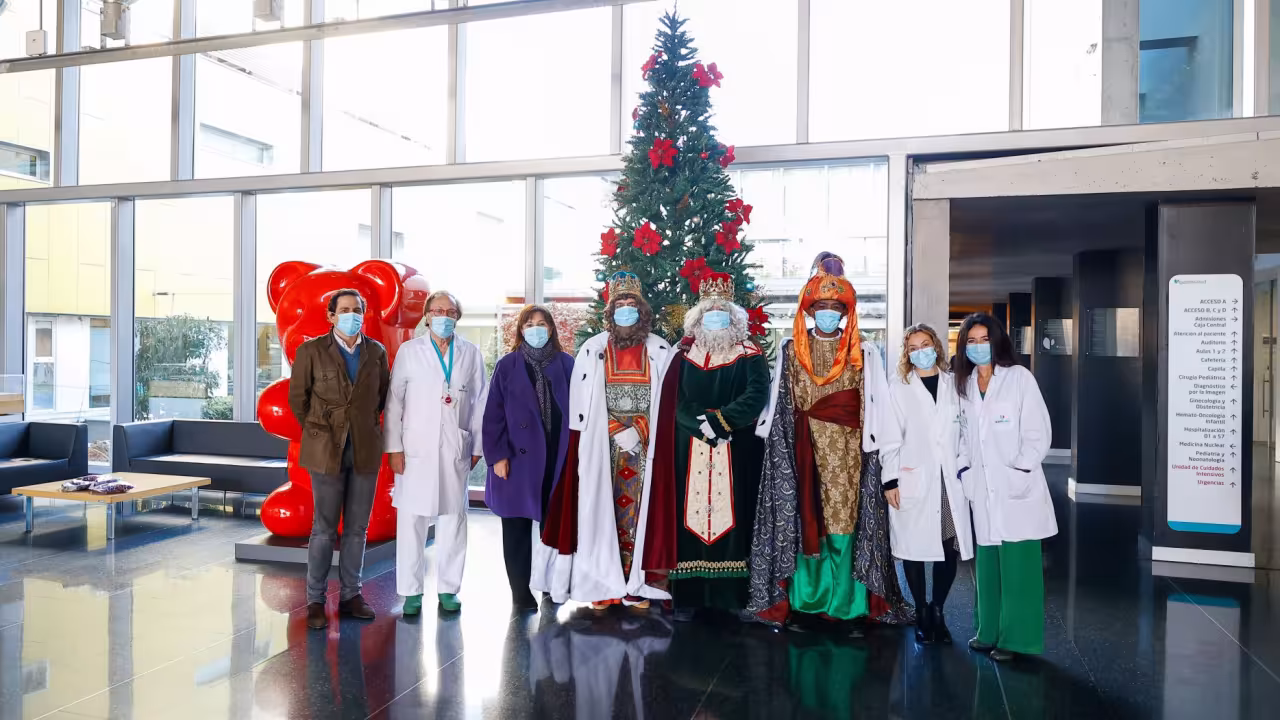 Reyes Magos en Quiron hospital