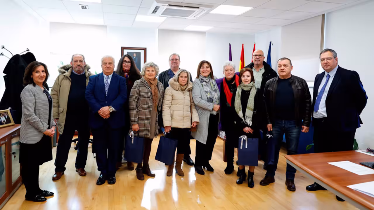 Acto jubilación de empleados municipales