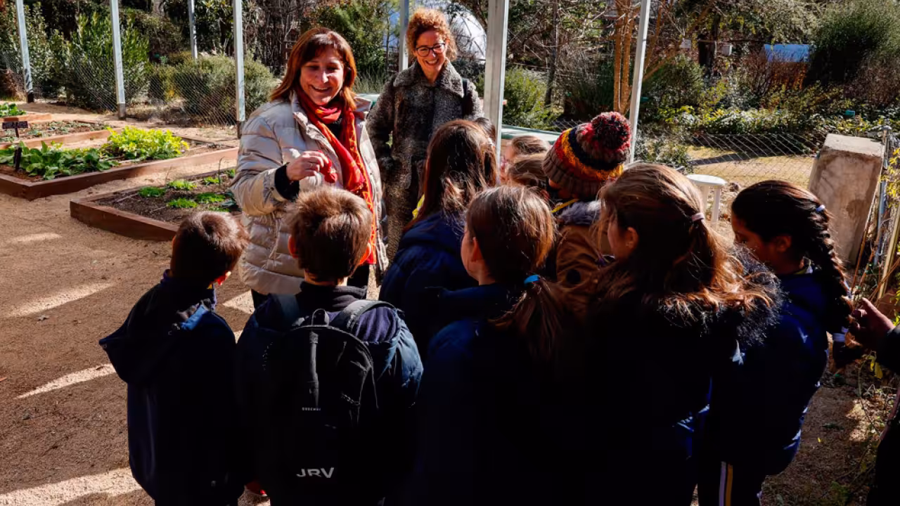 Visita invernaderos Aula