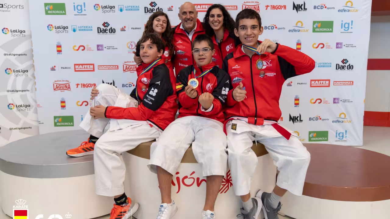 Club Veritas Pozuelo domina la Liga Nacional de Karate Masculina y Femenina Iberdrola