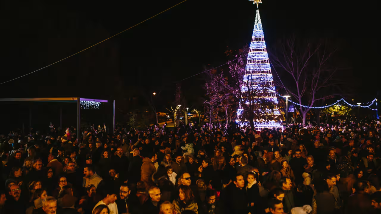 Encendido navideño en Pozuelo