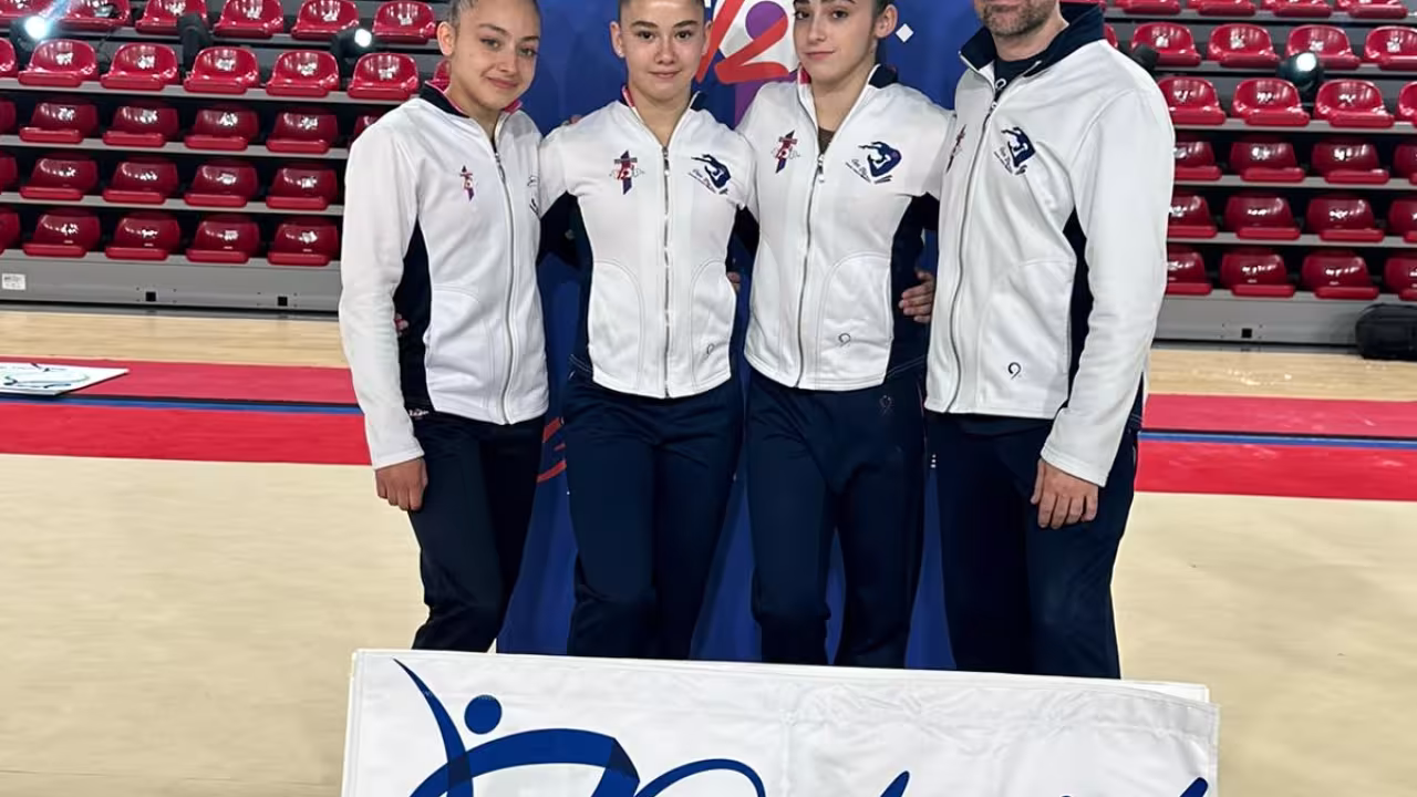 El Club Gimnasia Artística de Pozuelo debuta en la máxima categoría de la Liga Francesa