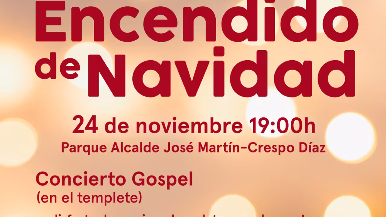 Encendido de luces de Navidad