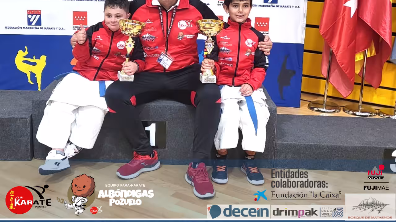 El Club Karate Pozuelo arrasa en el Campeonato Absoluto e Infantil de Madrid 2024 y se prepara para el nacional