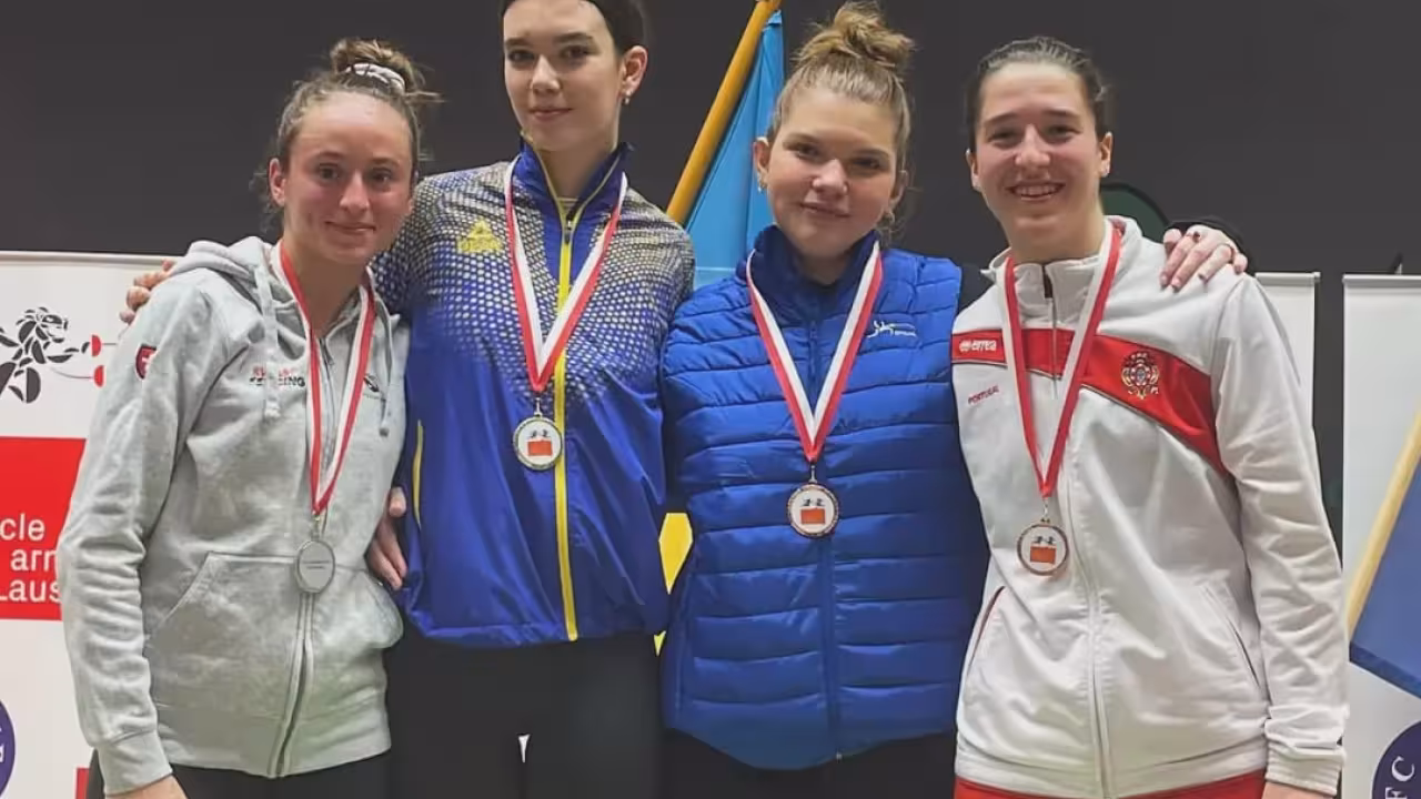 María Alvim brilla en el International Lausanne Fencing Challenge Épée U-23 en Suiza