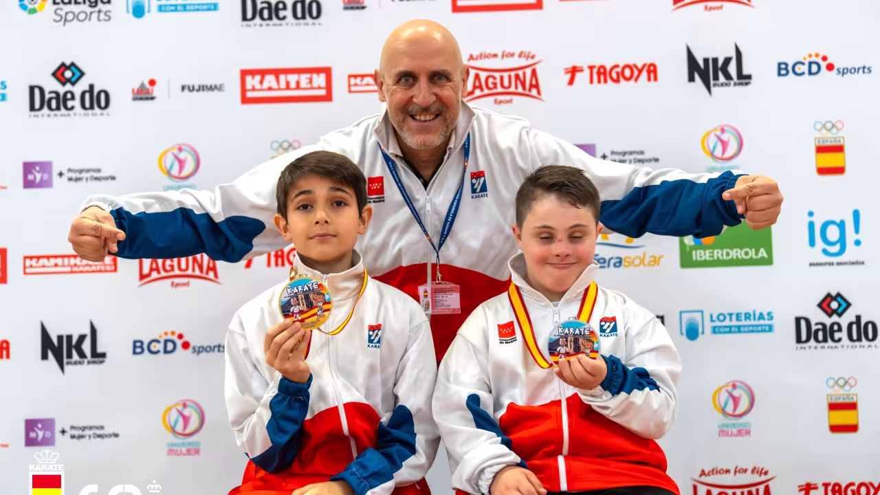 Los pozueleros Jesús Félix y Rodrigo Almazán, campeones en el Nacional de Karate
