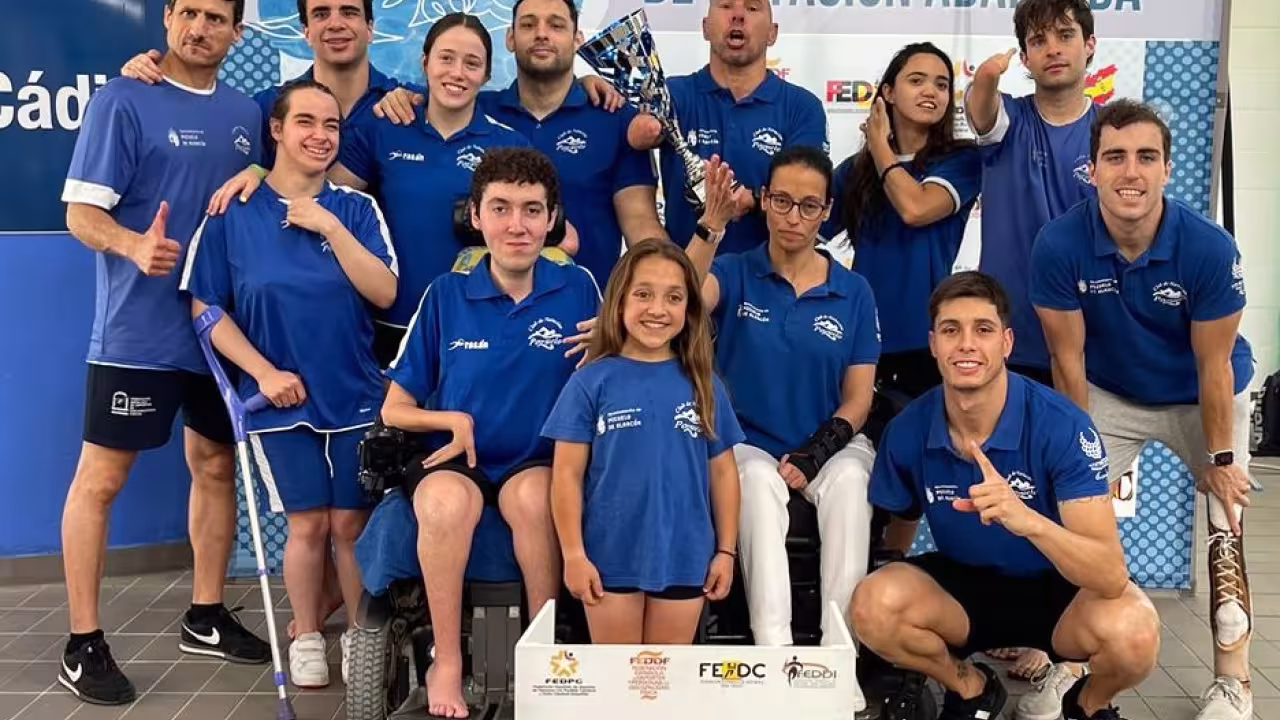 Campeonato de Europa de natación paralímpica Madeira 2024: Pozuelo celebra múltiples éxitos