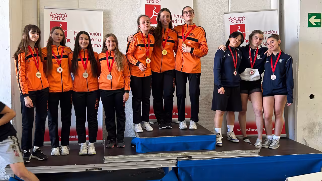Destacada actuación del Club de Esgrima de Pozuelo en el Campeonato de Madrid M-20 y el Criterium Nacional M-11