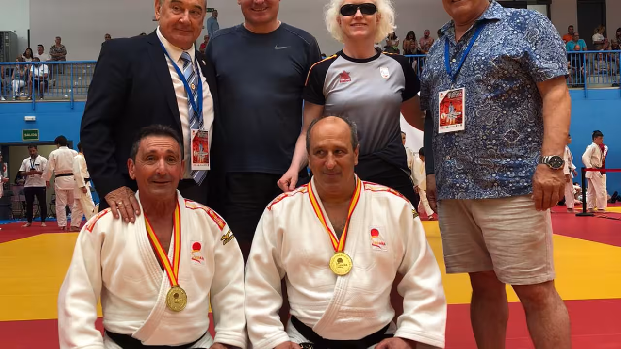 Félix Jiménez y Rafael Prado, del Judo Club Pozuelo, campeones de España de Katame No Kata