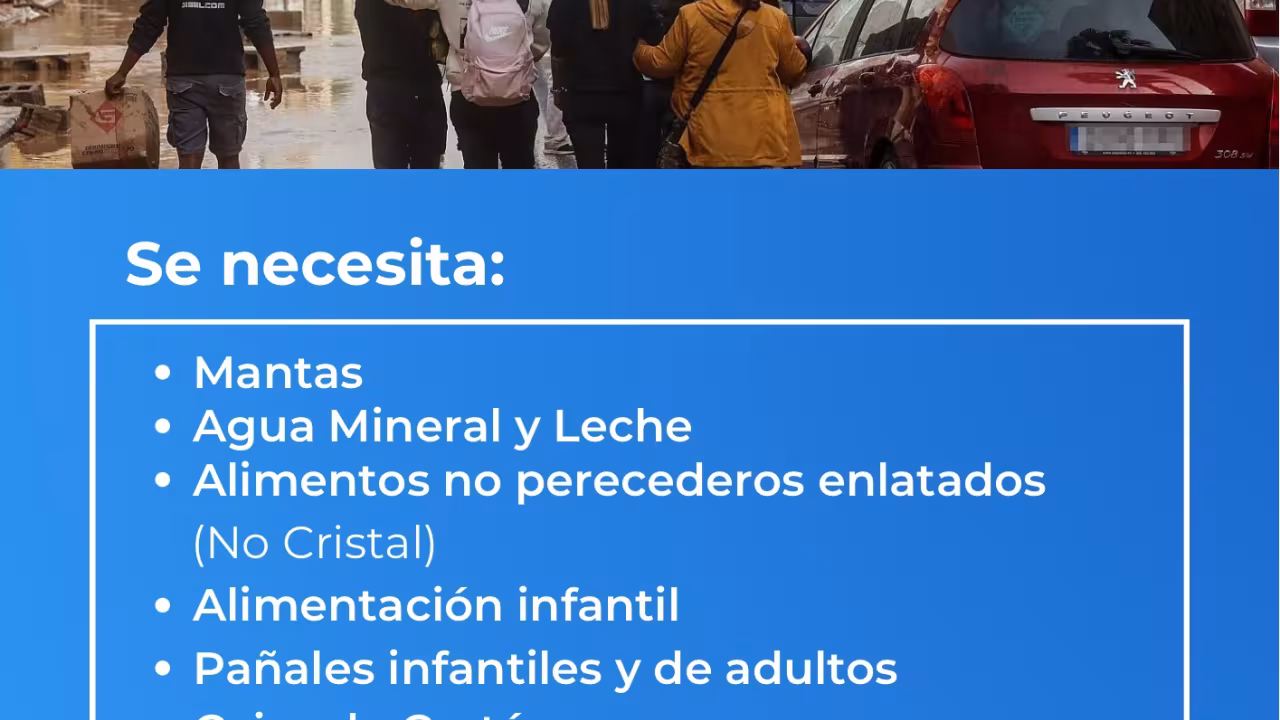 recogida ayuda valencia