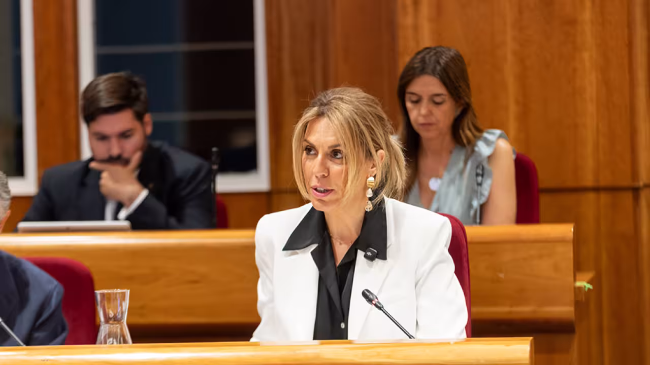 La alcaldesa Paloma Tejero en el Debate del estado del municipio