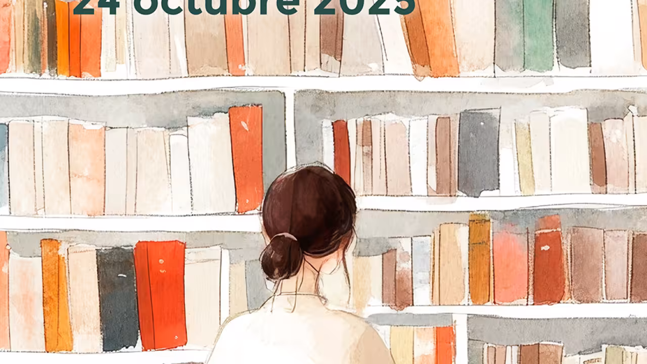 Cartel del Día de las Bibliotecas