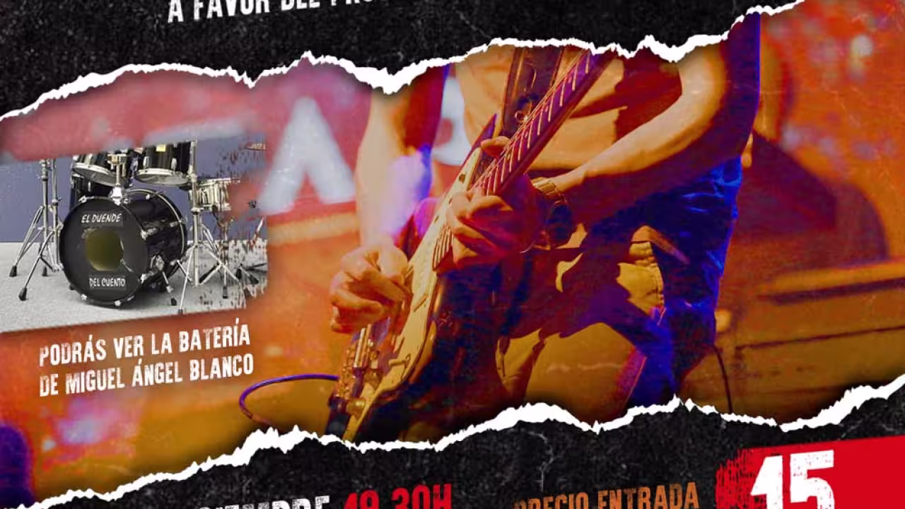 ‘Rockeros Solidarios’ a favor de la Fundación Aladina