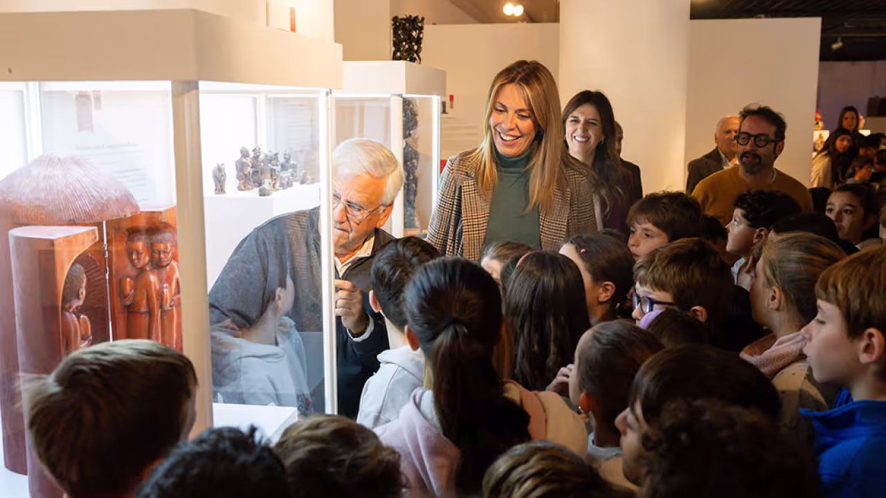 Inauguración de la exposición "La magia de los belenes en Pozuelo"