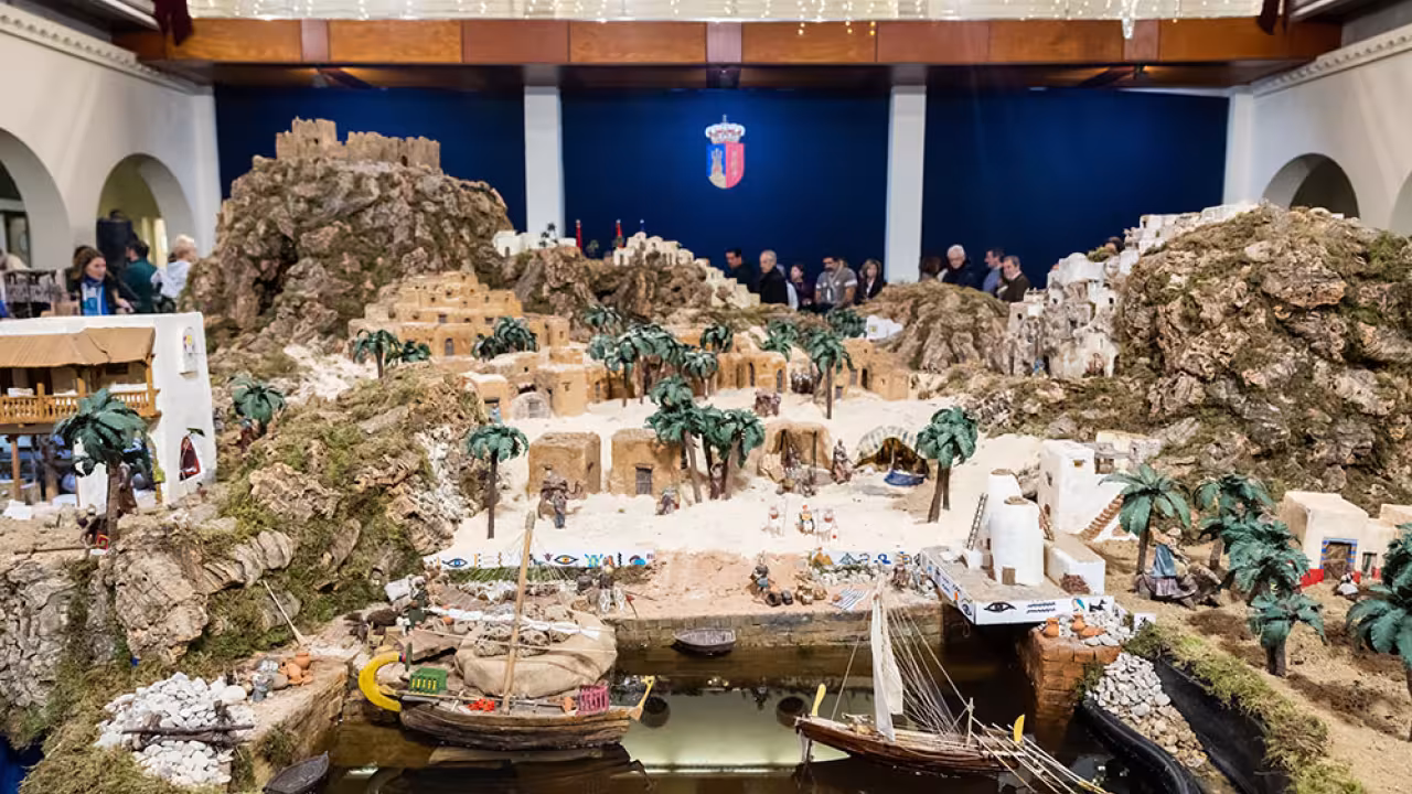 Inauguración belén monumental del Consistorio