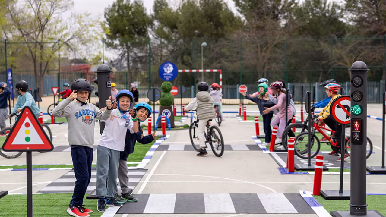 Circuito seguridad vial niños