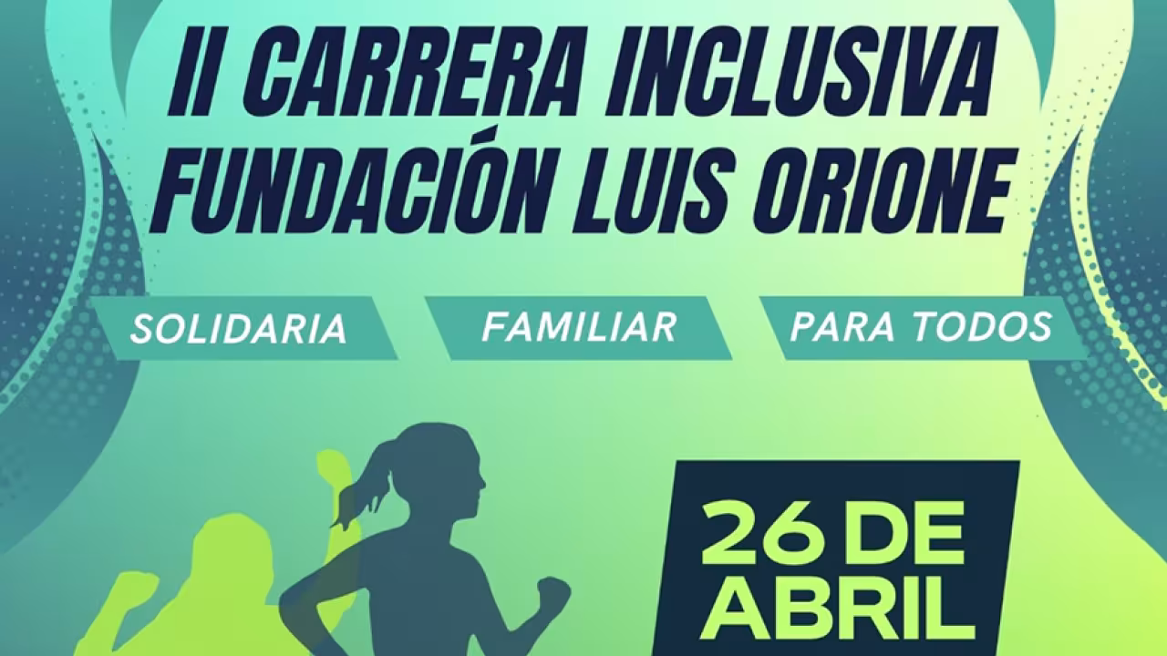 cartel carrera inclusiva