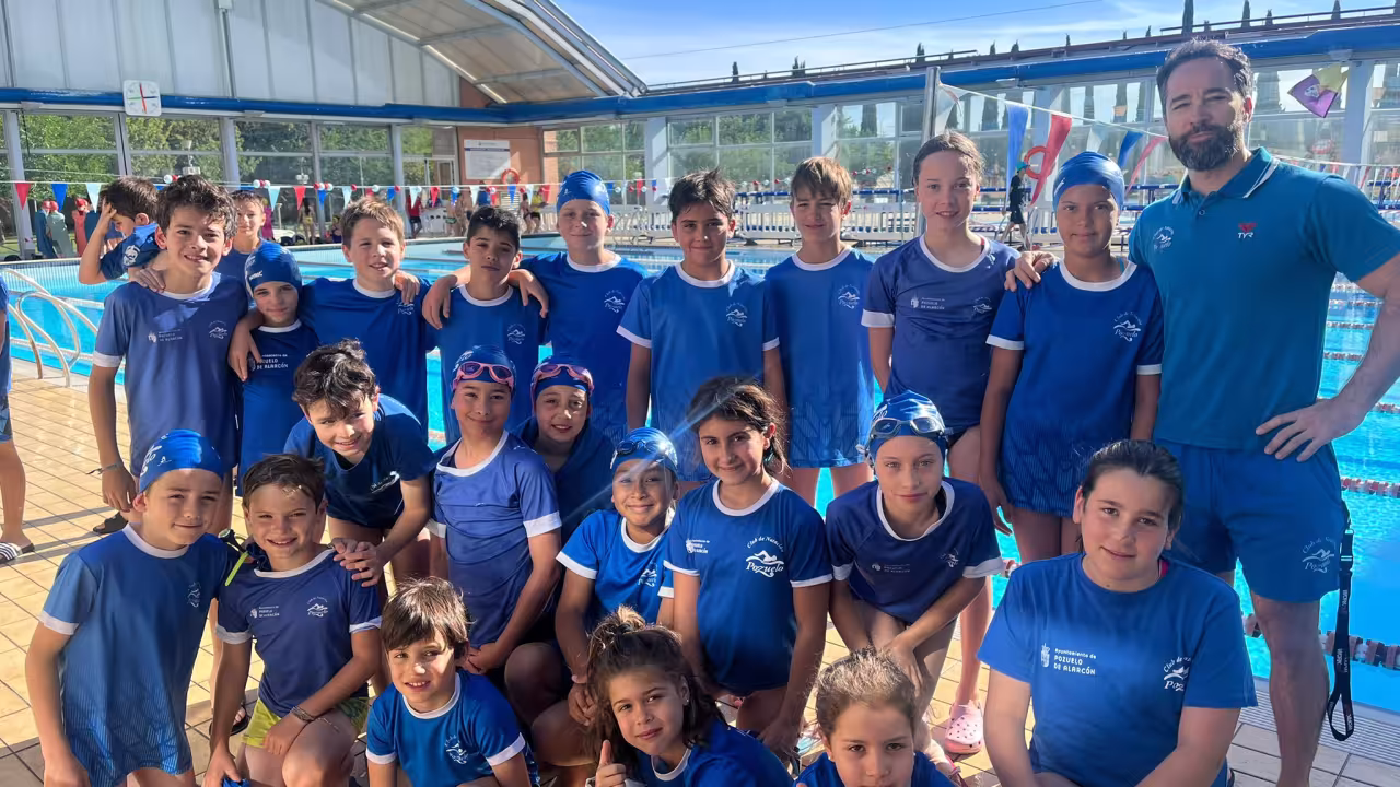 El Club de Natación Pozuelo conquista la Copa Federación Benjamín Grupo B