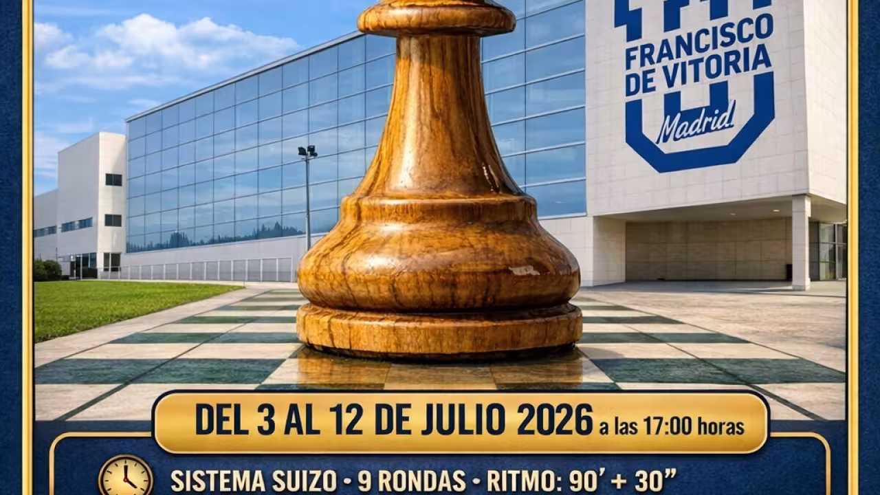 Pozuelo acogerá en julio el III Open Internacional de Ajedrez Ciudad de Pozuelo
